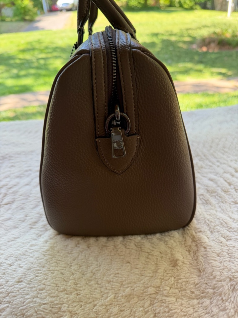 Coach Large Rowan Dark Stone - Picture 2 of 6